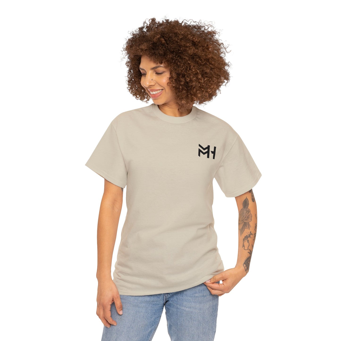 Camiseta unisex de algodón pesado