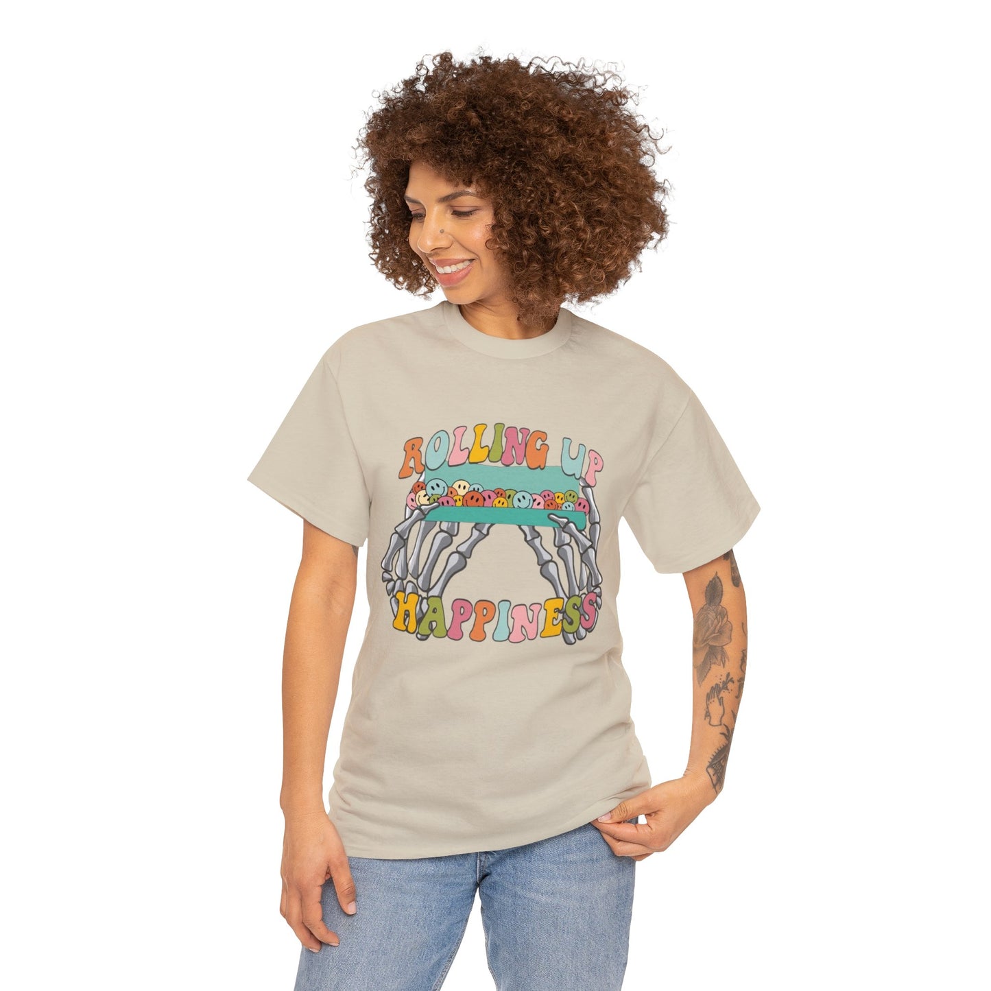 Rolling Up Happiness Tee