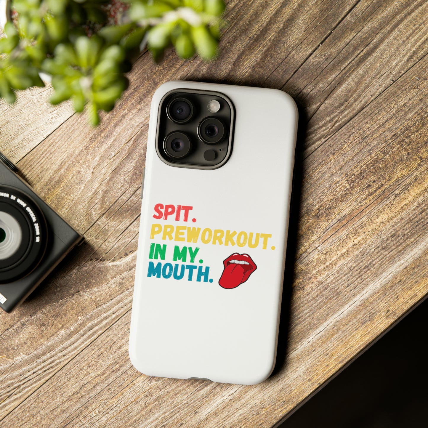 Spit in my mouth Phone case