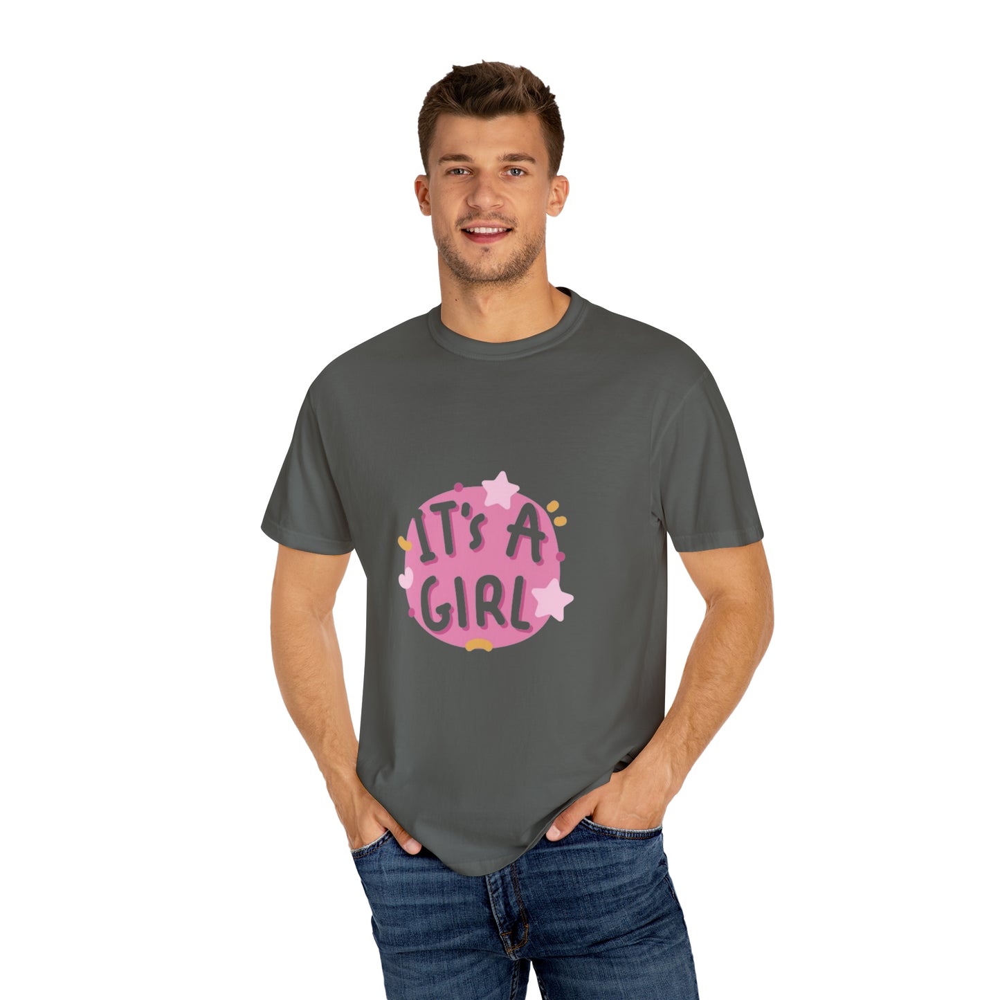 Camiseta unisex teñida en prenda