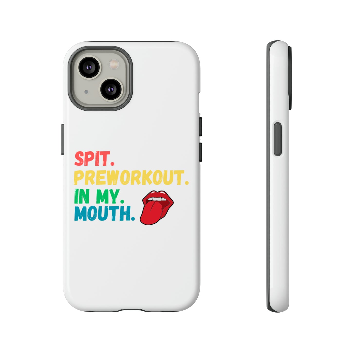 Spit in my mouth Phone case
