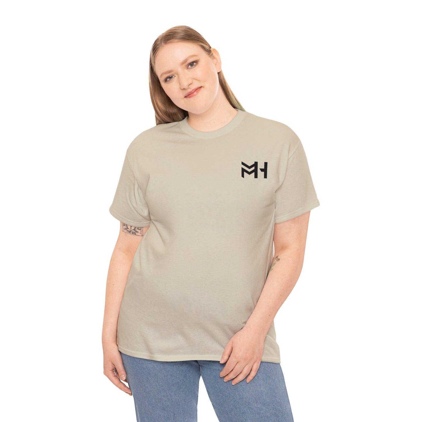 Camiseta unisex de algodón pesado