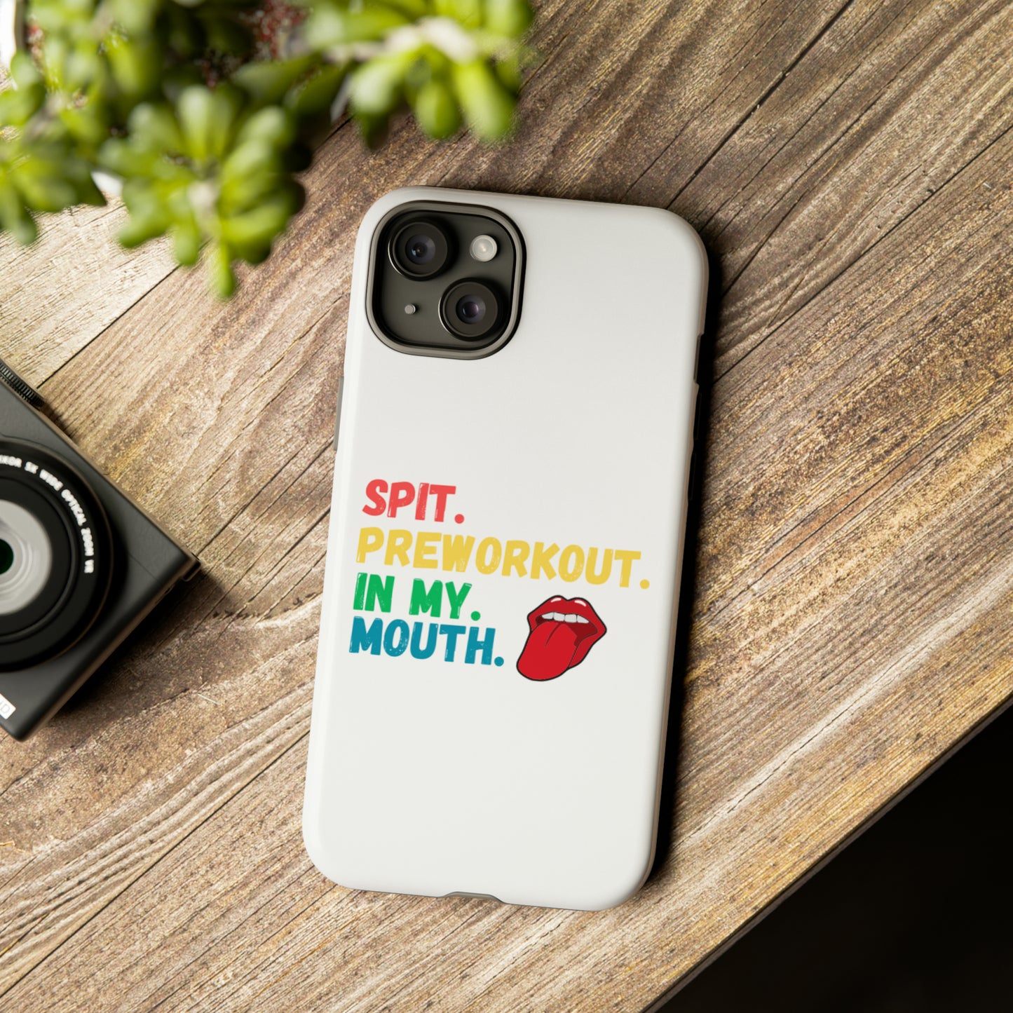 Spit in my mouth Phone case