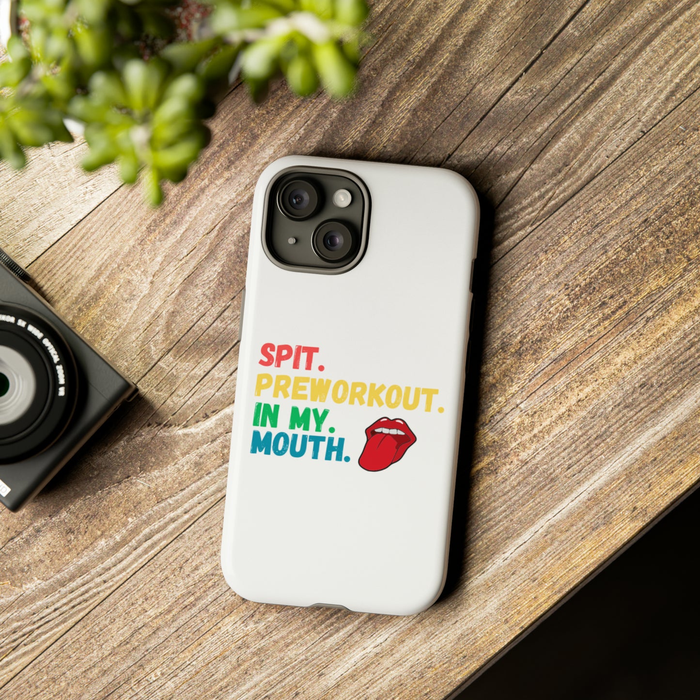Spit in my mouth Phone case