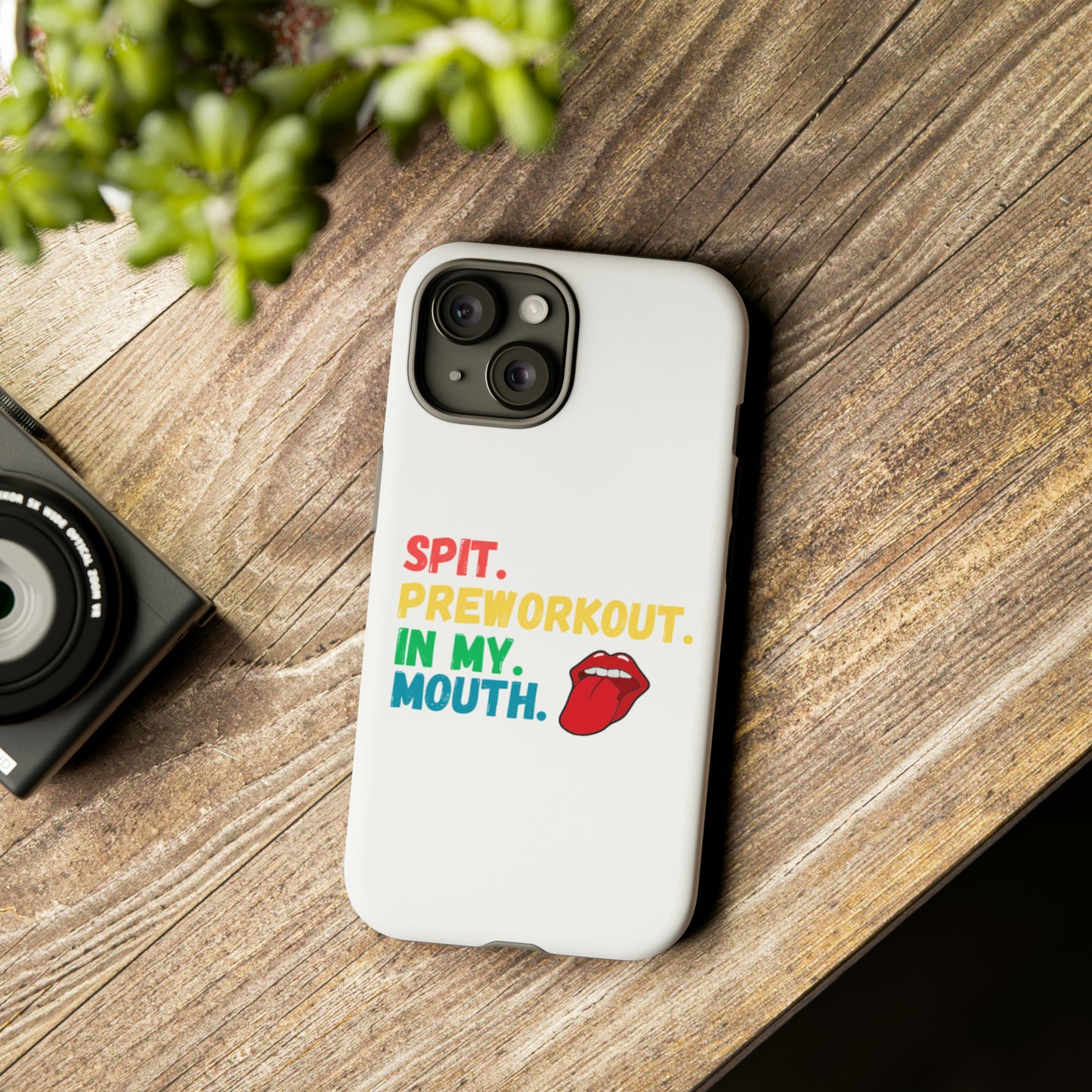 Spit in my mouth Phone case