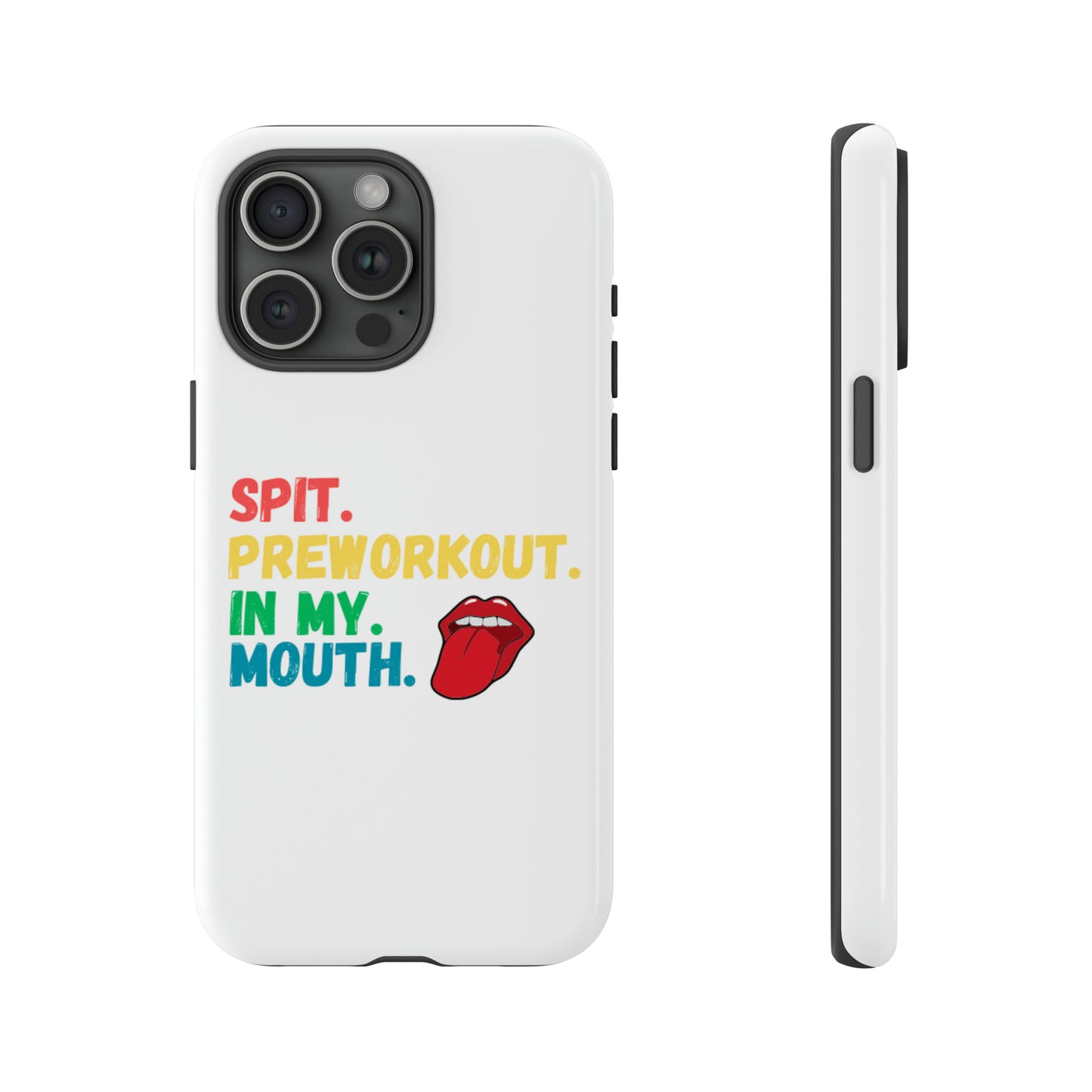 Spit in my mouth Phone case