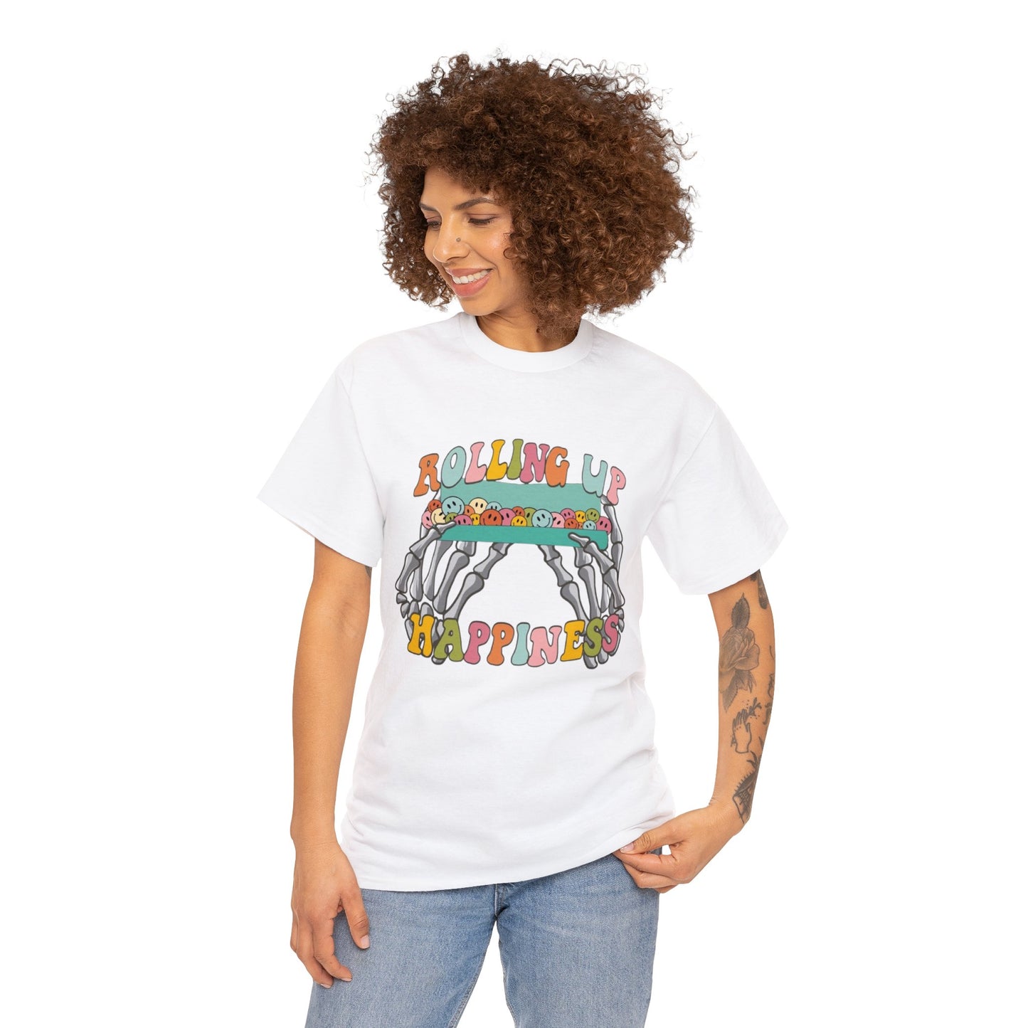 Rolling Up Happiness Tee