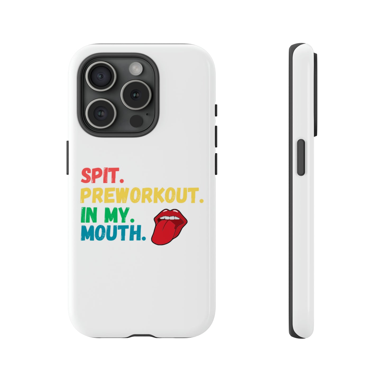 Spit in my mouth Phone case