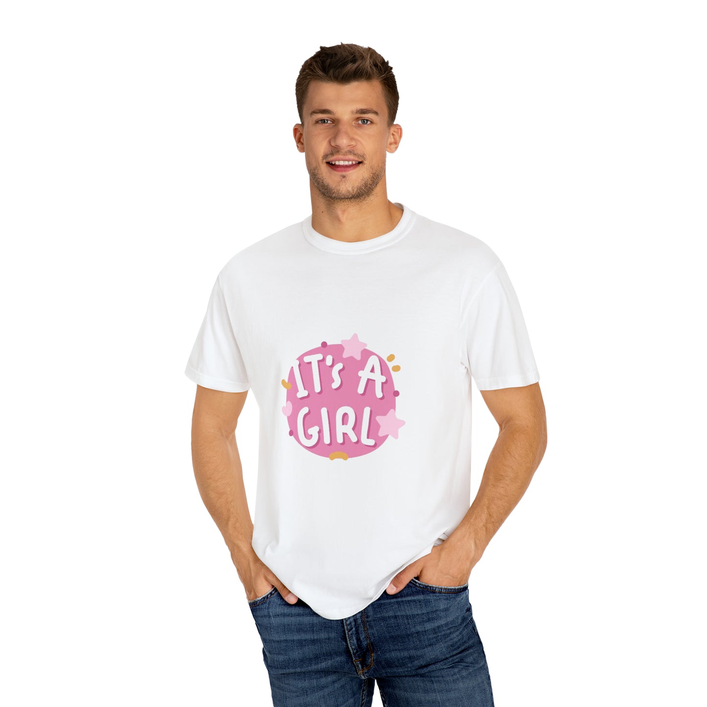 Camiseta unisex teñida en prenda