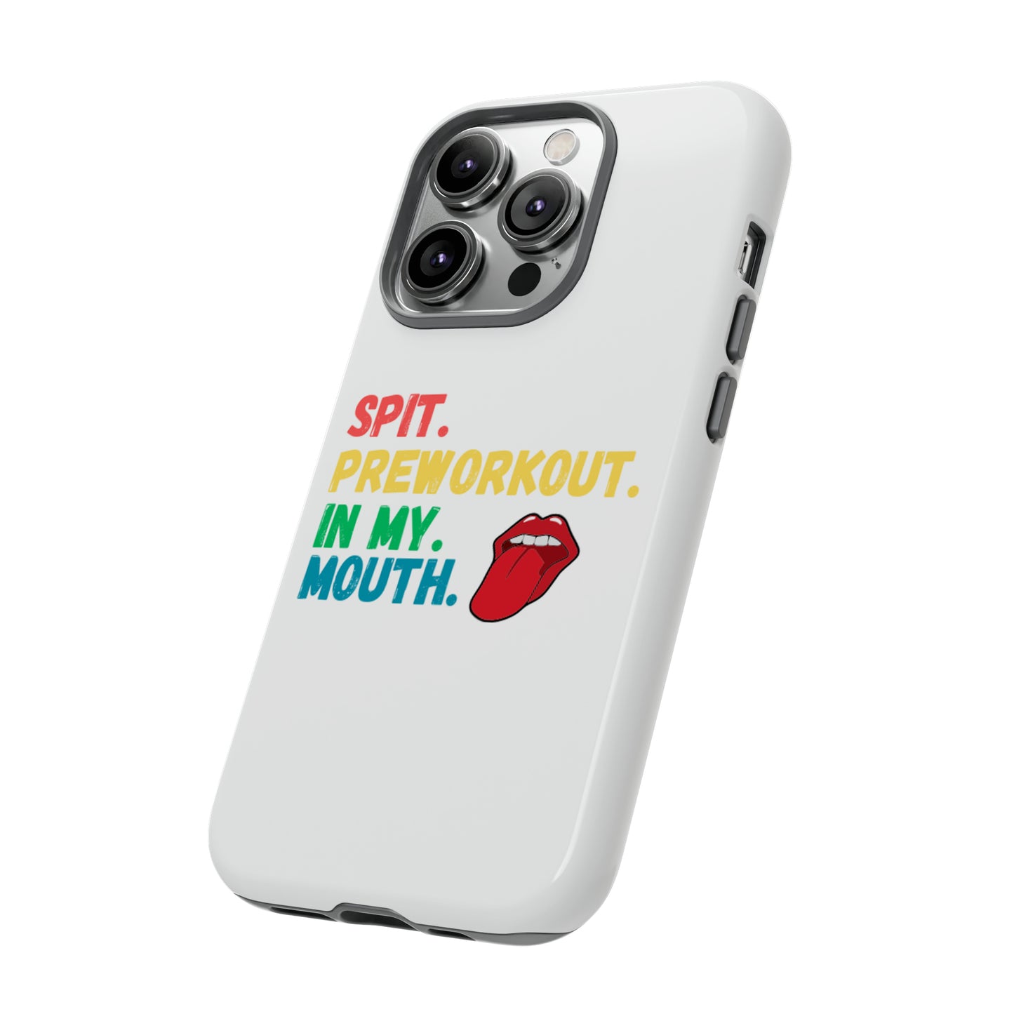Spit in my mouth Phone case