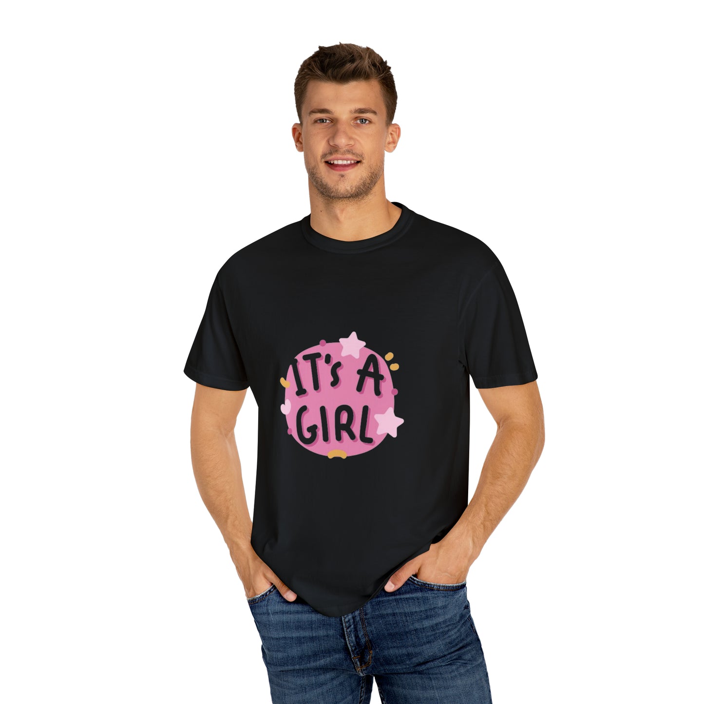 Camiseta unisex teñida en prenda