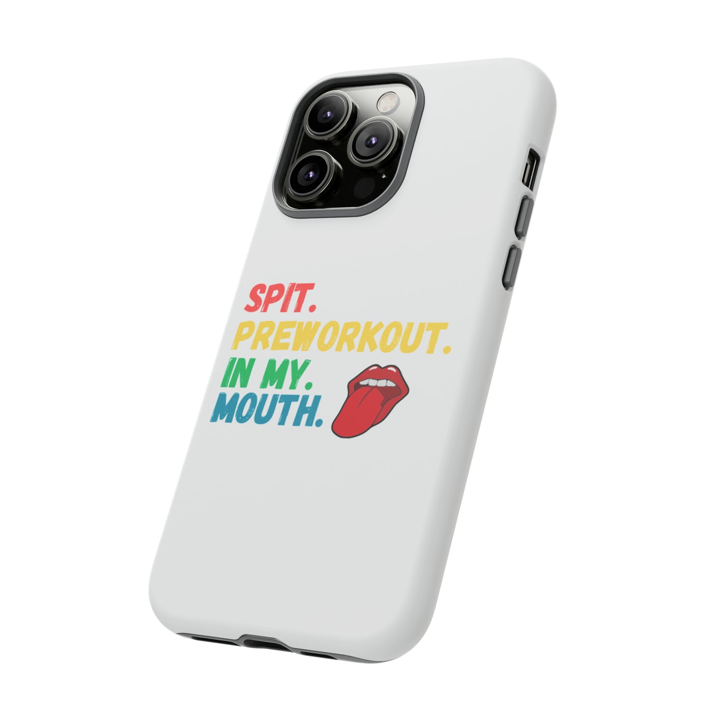 Spit in my mouth Phone case