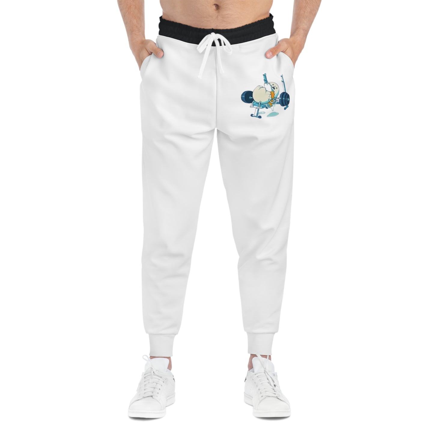 Cracked egg joggers