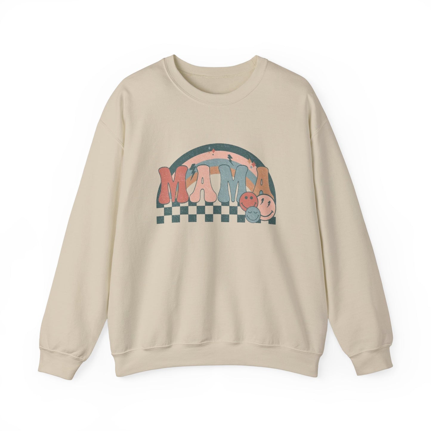 Retro Mama Crewneck Sweatshirt