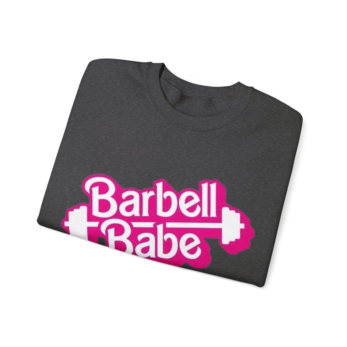 Sudadera con cuello redondo Barbell Babe