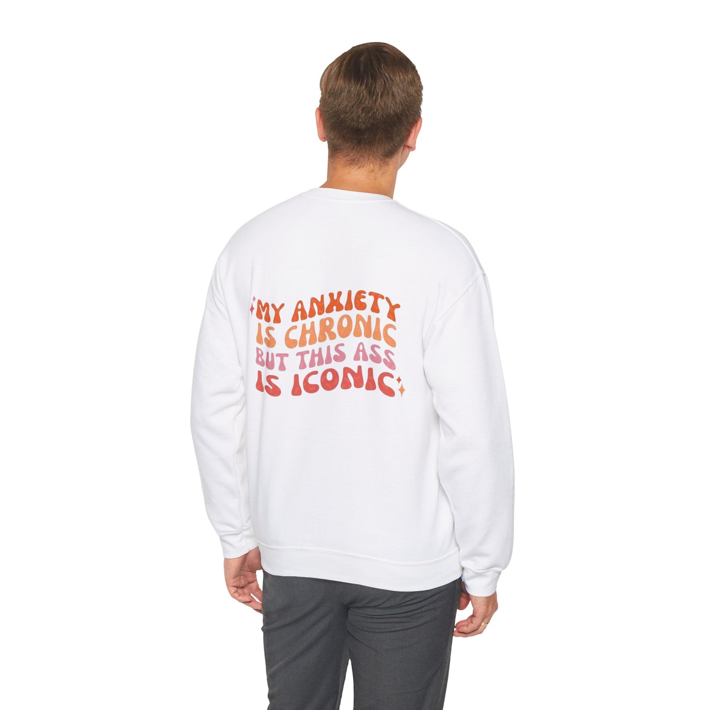 Sudadera con cuello redondo Ansiedad