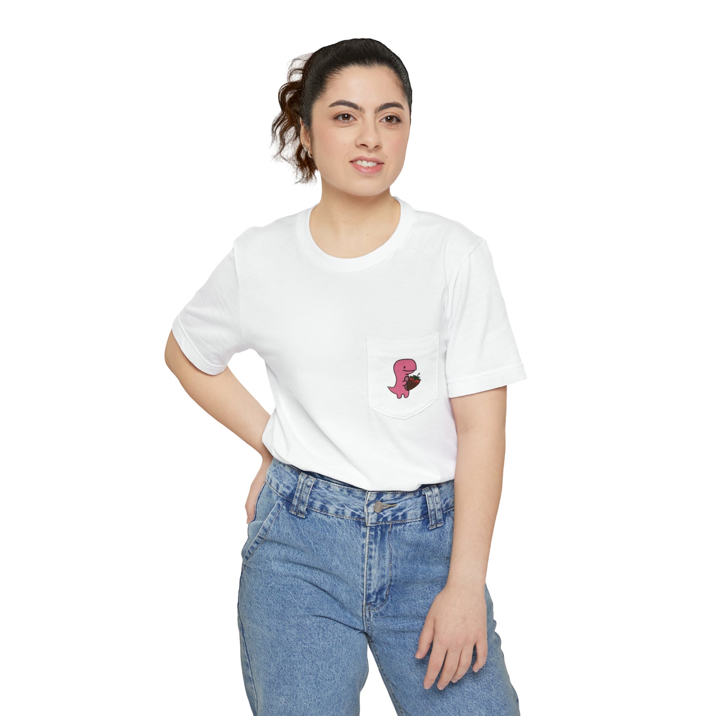 Valentine Dino pocket tee