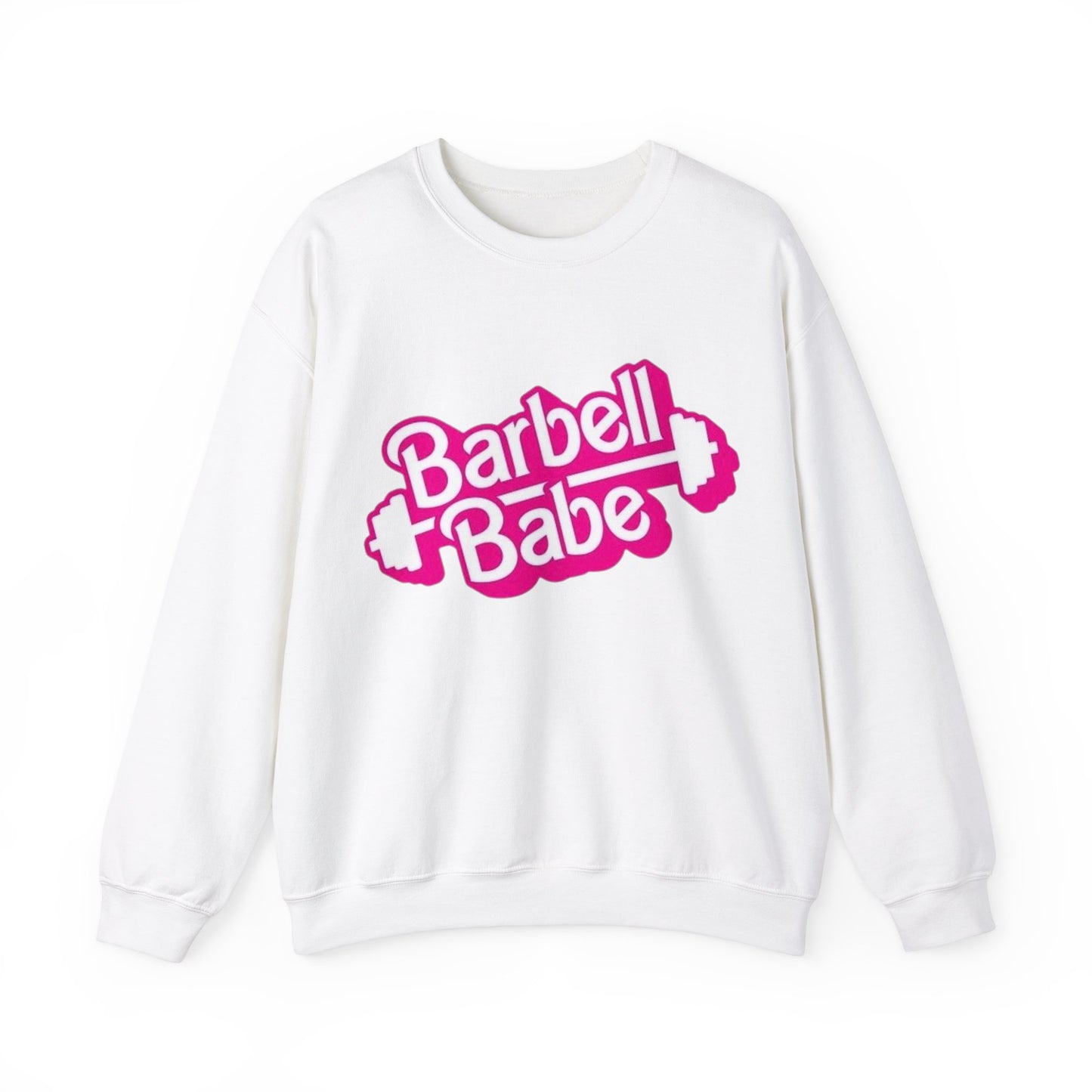 Sudadera con cuello redondo Barbell Babe