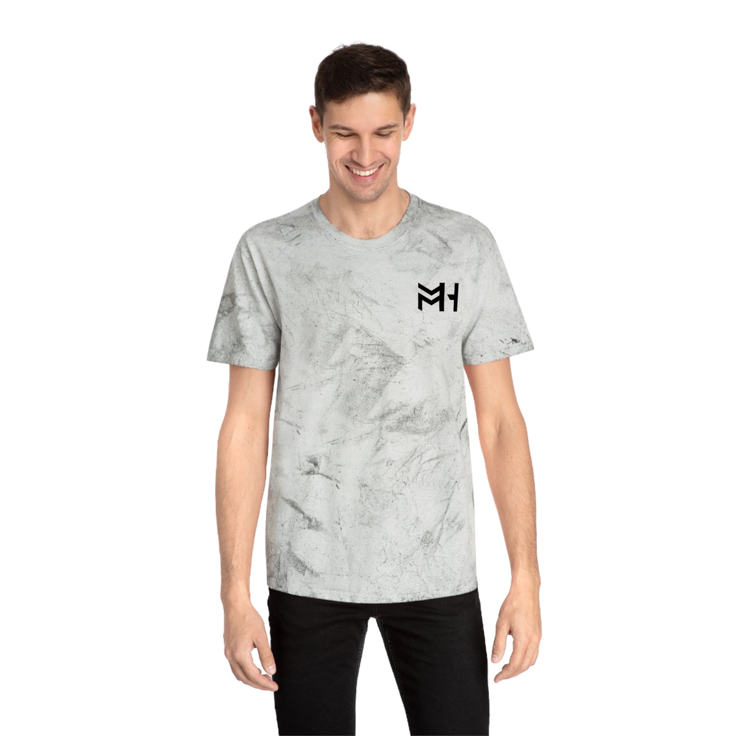Camiseta de vaca levantando