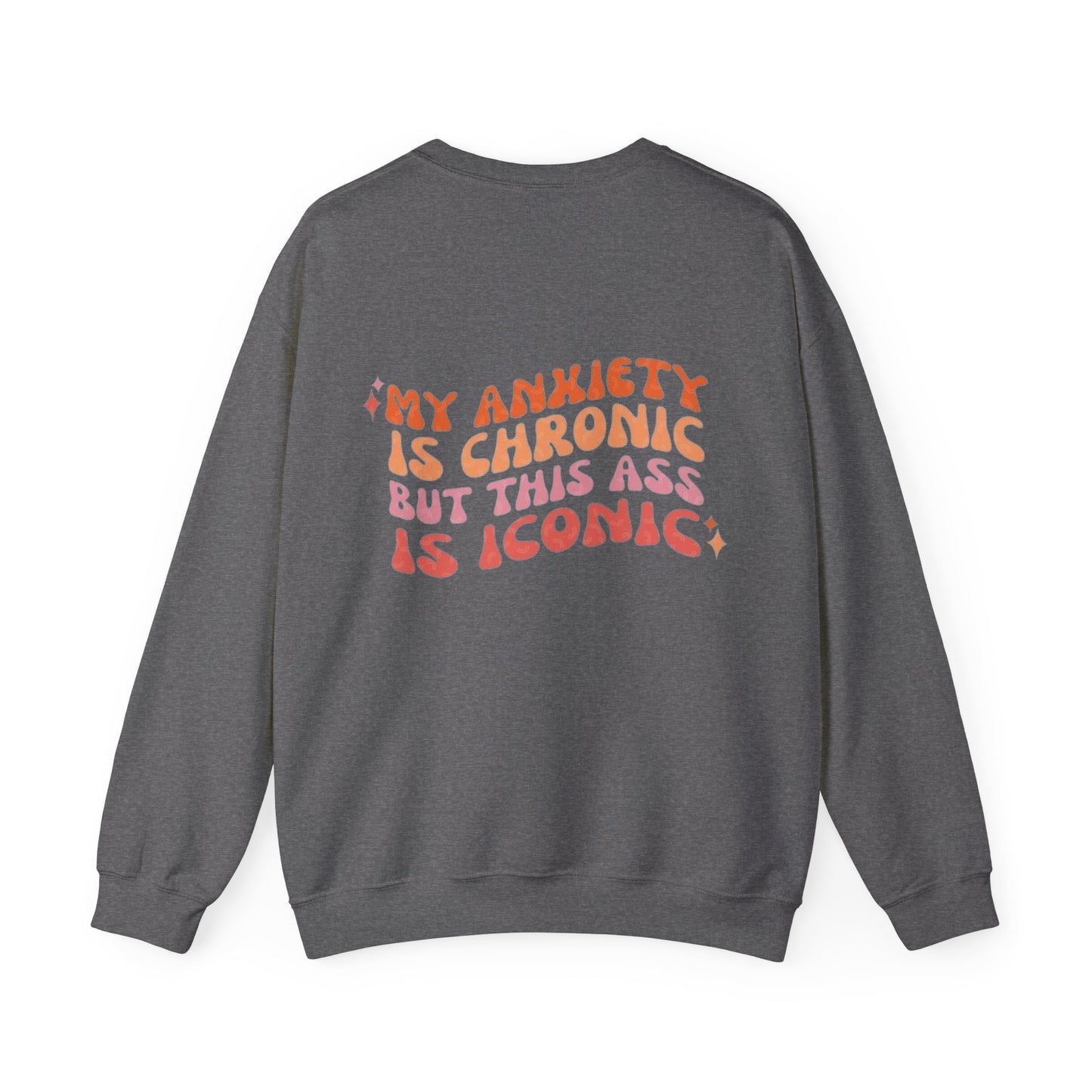 Sudadera con cuello redondo Ansiedad