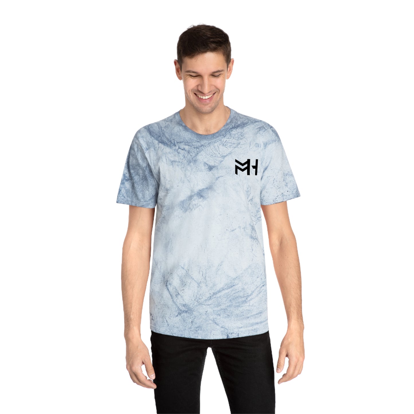 Camiseta de vaca levantando