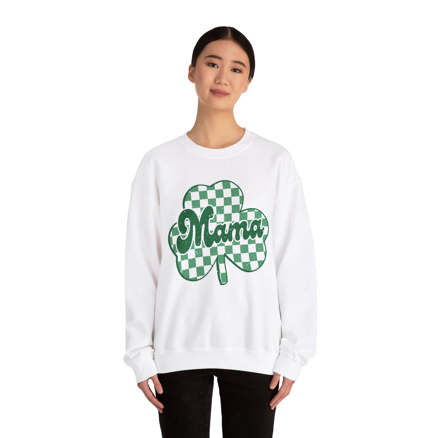 Sudadera con cuello redondo Mama St Patricks