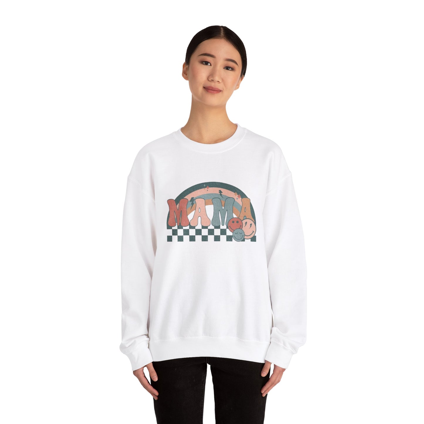 Retro Mama Crewneck Sweatshirt