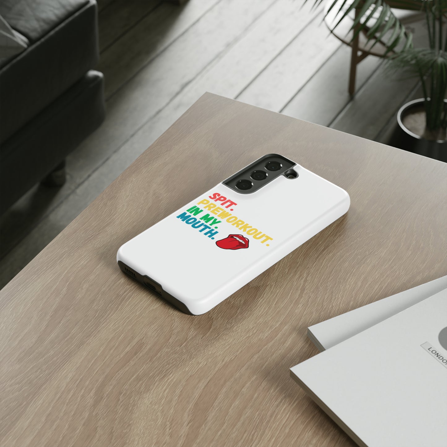 Escupe en mi boca Funda para teléfono