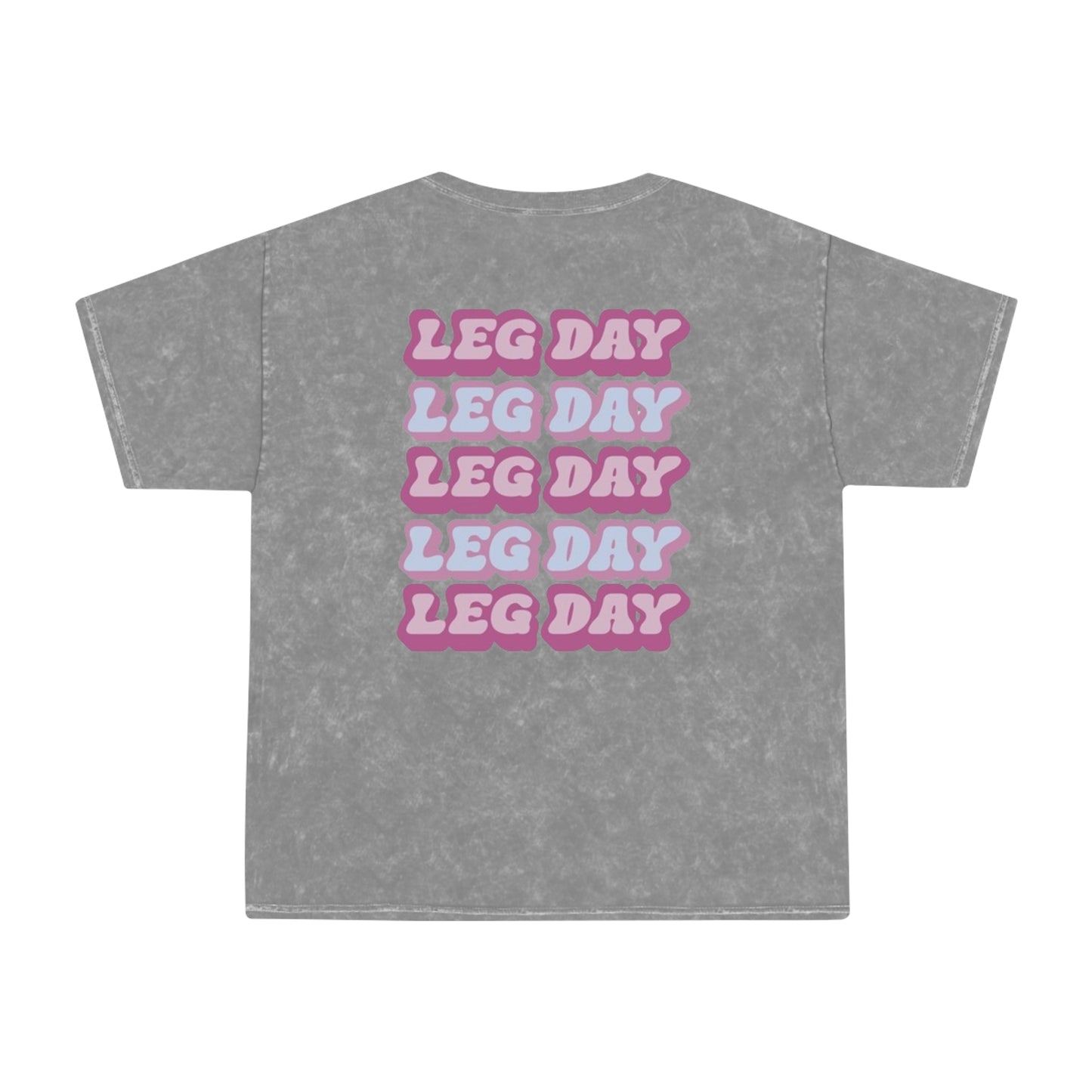 Camiseta del día de la pierna
