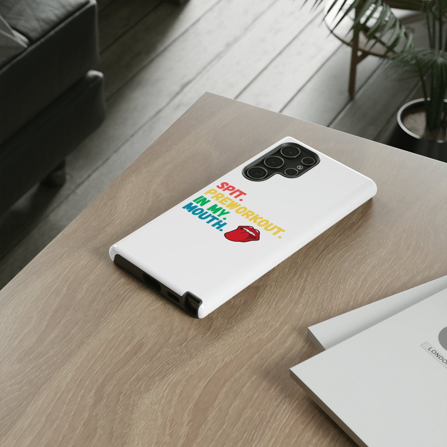 Escupe en mi boca Funda para teléfono