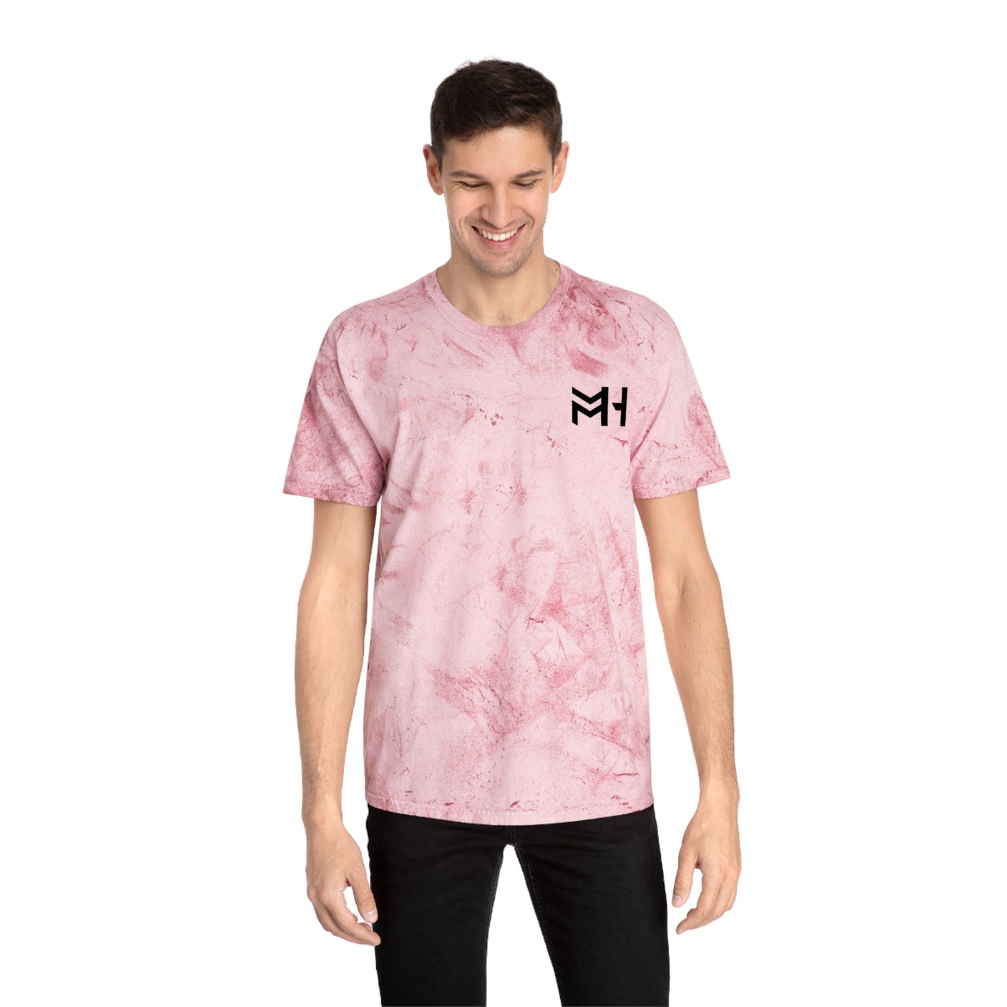 Camiseta de vaca levantando