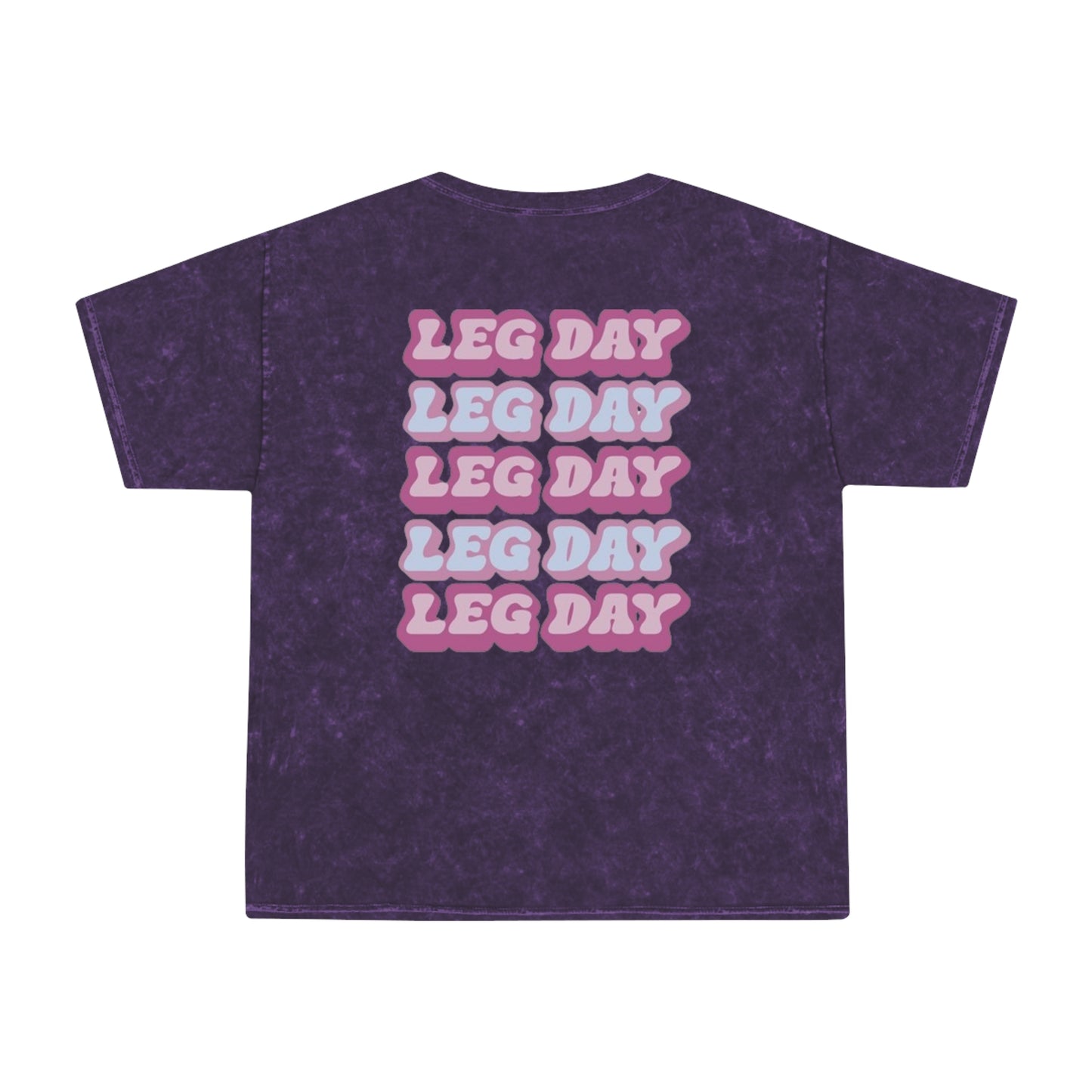 Camiseta del día de la pierna