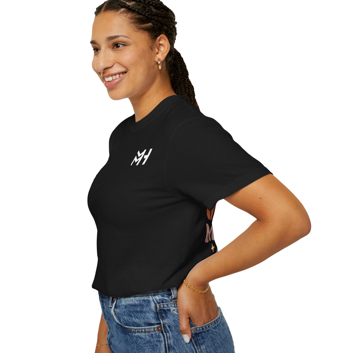 Camiseta Mami Muscular Negra