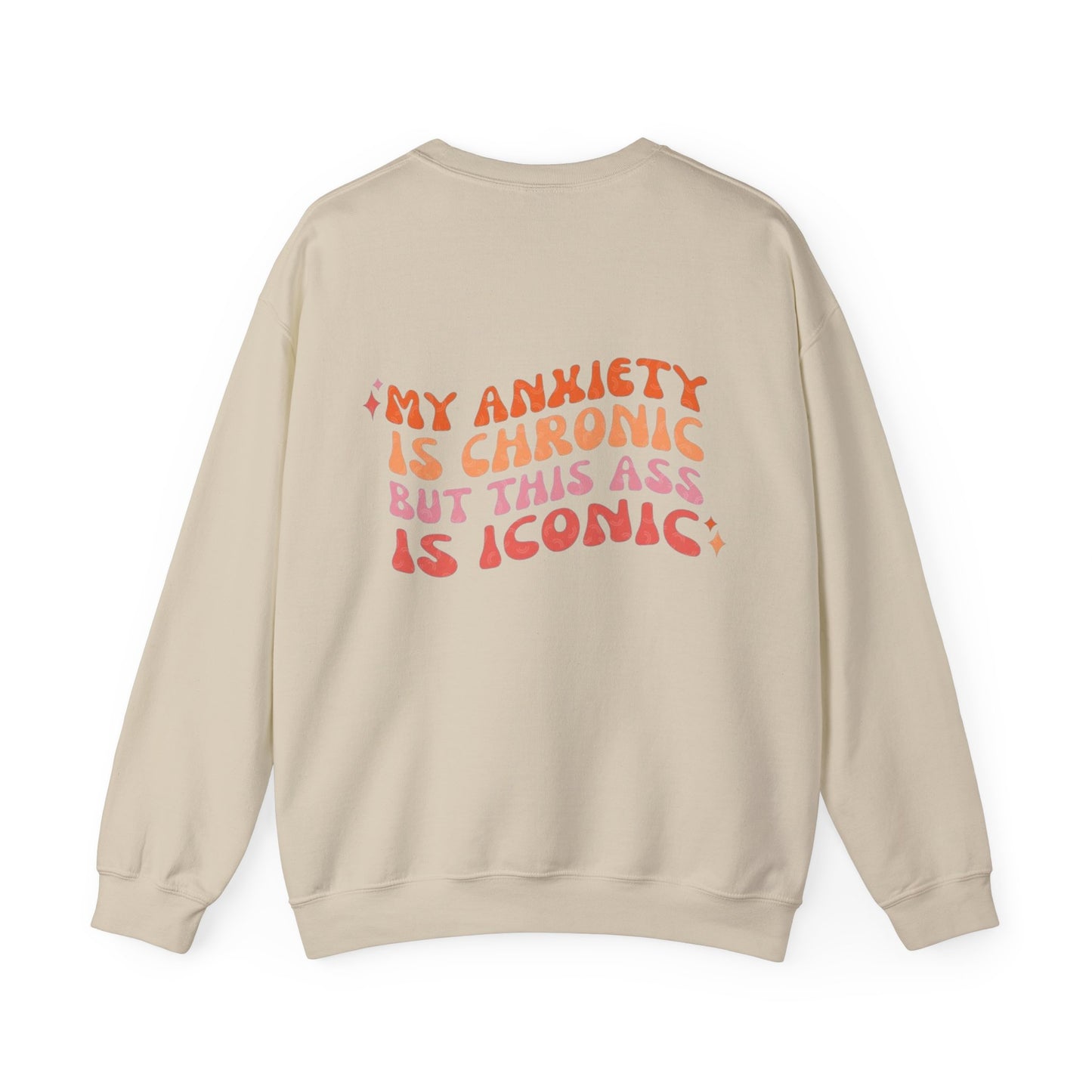 Sudadera con cuello redondo Ansiedad