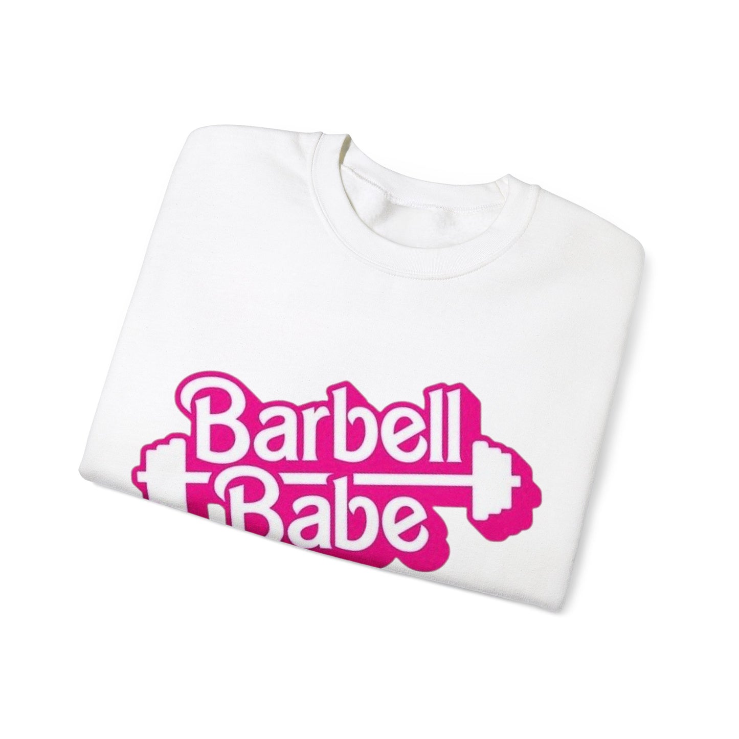 Sudadera con cuello redondo Barbell Babe