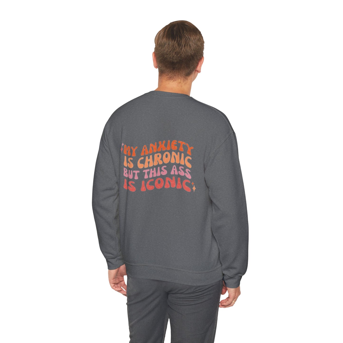 Sudadera con cuello redondo Ansiedad